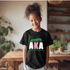 Future AKA NextGen (Black Youth T-Shirt) Alpha Kappa Alpha