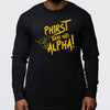 Phirst There Was Alpha (Men's Long Sleeve)