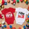 Delta Sigma Theta 2-Pack v.2 (Onesie) -Deltas Infant Bodysuit