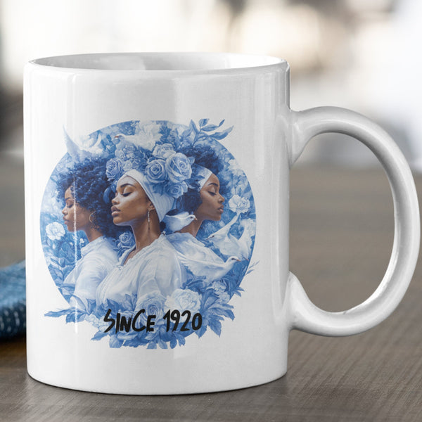 Zeta Phi Beta (1920)12 oz Ceramic Mug - Washable, Microwavable