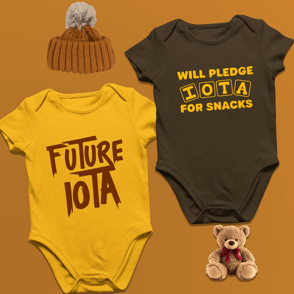 Iota Phi Theta 2-Pack (Onesie) - Iotas Infant Bodysuit