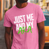 Just Me And My AKA - Azalea Pink (Men's Short Sleeve)