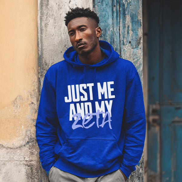 Just Me And My Zeta (Men's Hoodie)