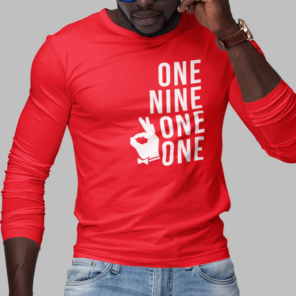 One Nine One One - Kappa Alpha Psi 1911 (Men's Long Sleeve)