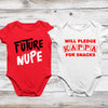 Kappa Alpha Psi 2-Pack (Onesie) - Kappa Infant Bodysuit