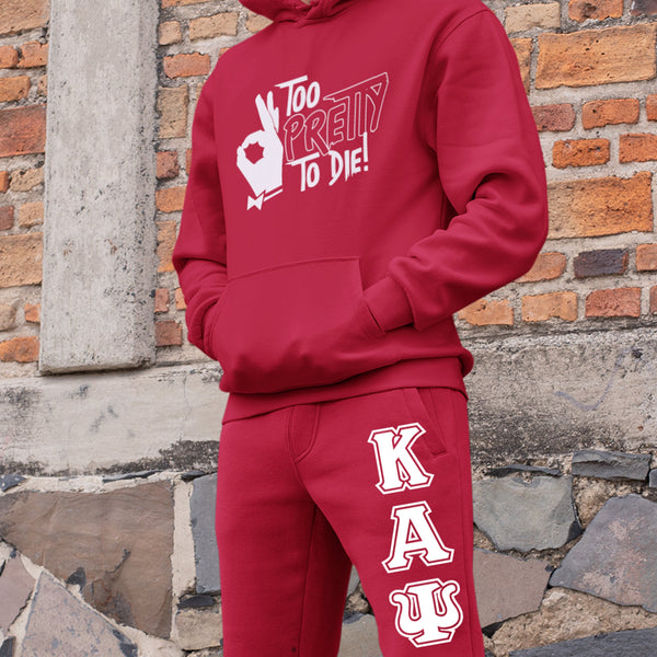 Too Pretty To Die - Kappa Alpha Psi (Sweatsuit) - (Hoodie + Sweatpants)