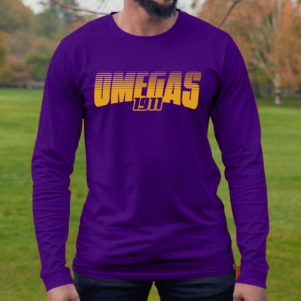 Omega Psi Phi 1911 Retro Edition (Men's Long Sleeve)