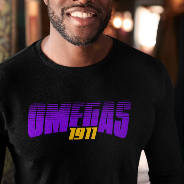 Omega Psi Phi 1911 Retro Edition (Men's Long Sleeve)