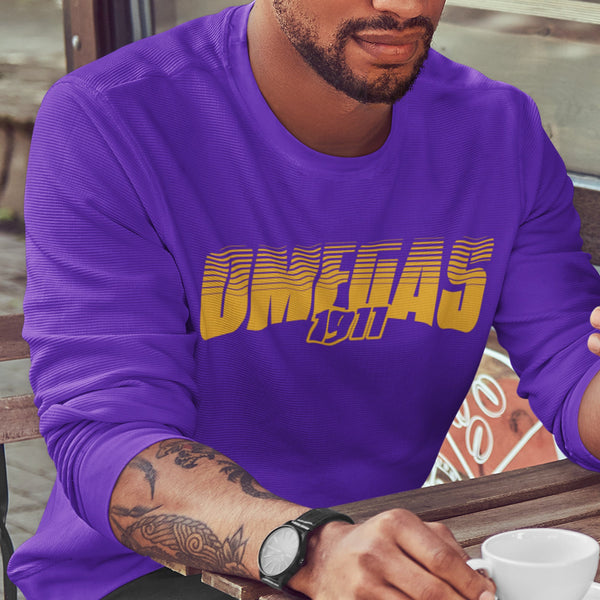 Omega Psi Phi 1911 Retro Edition (Men's Long Sleeve)