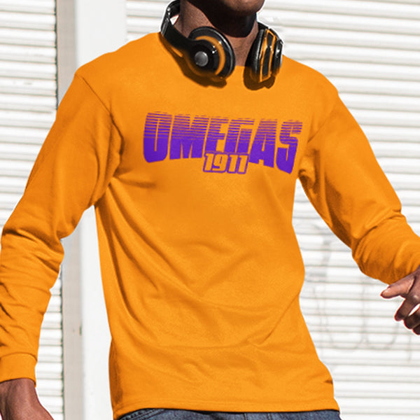 Omega Psi Phi 1911 Retro Edition (Men's Long Sleeve)
