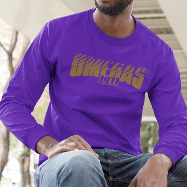 Omega Psi Phi 1911 Retro Edition (Men's Long Sleeve)