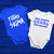 Phi Beta Sigma 2-Pack (Onesie) - Sigmas Infant Bodysuit