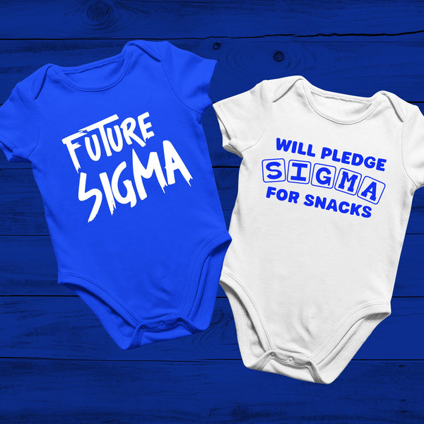 Phi Beta Sigma 2-Pack (Onesie) - Sigmas Infant Bodysuit