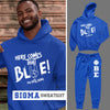 Here Comes The Blue - Phi Beta Sigma (Sweatsuit) - (Hoodie + Sweatpants)