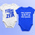 Zeta Phi Beta 2-Pack (Onesie) - Zetas Infant Bodysuit
