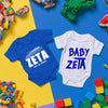 Zeta Phi Beta 2-Pack v.4 (Onesie) - Zetas Infant Bodysuit