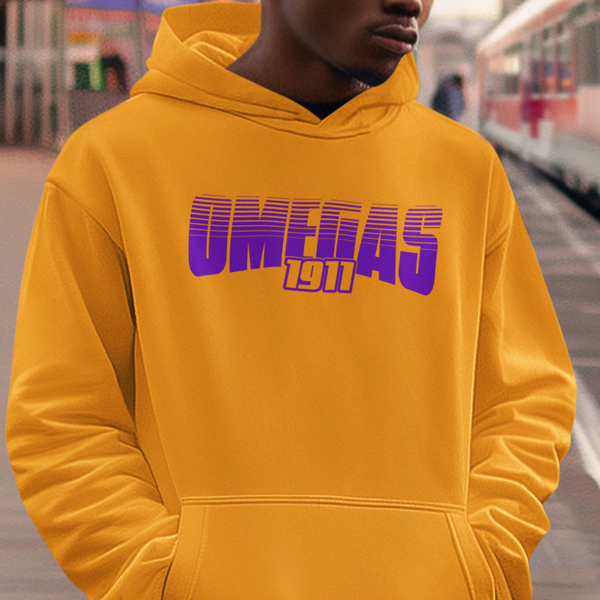Omega Psi Phi - Omegas Greek Retro Edition (Hoodie)