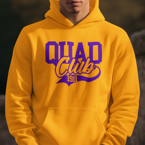 Omega Psi Phi -Greek Line Number Club (Hoodie)