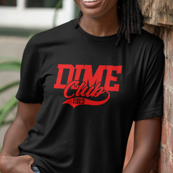 Delta Sigma Theta 1913 -Greek Line Number Club (Premium Women's Short Sleeve)