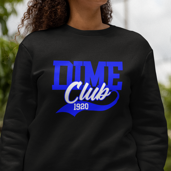 Zeta Phi Beta 1920 - Greek Line Number Club (Women's Sweatshirt)