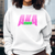 Alpha Kappa Alpha - AKA Greek Retro Edition (Women's Sweatshirt)