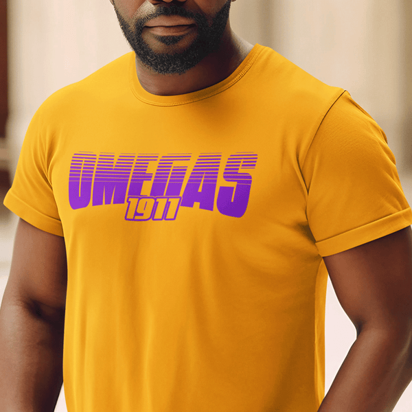 Omega Psi Phi - Omegas Greek Retro Edition (Premium Men Short Sleeve)