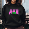 Alpha Kappa Alpha - AKA Greek Retro Edition (Women's Sweatshirt)