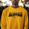 Alphas Greek Retro Edition (Men's Sweatshirt)