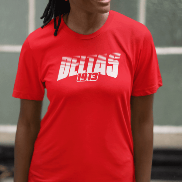 Delta Sigma Theta - Deltas Greek Retro Edition (Premium Women's Short Sleeve)
