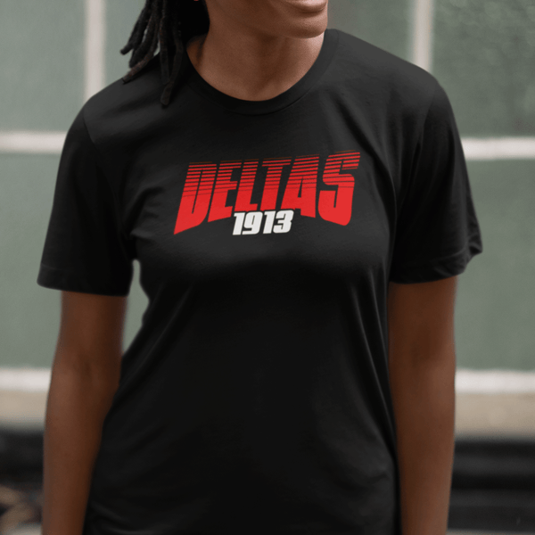 Delta Sigma Theta - Deltas Greek Retro Edition (Premium Women's Short Sleeve)