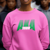 Alpha Kappa Alpha - AKA Greek Retro Edition (Women's Sweatshirt)