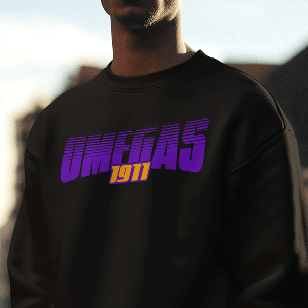 Omega Psi Phi - Omegas Greek Retro Edition (Men's Sweatshirt)