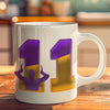 1911 Omega Psi Phi Founding Year 12 oz Ceramic Mug - Washable, Microwavable
