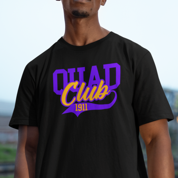 Omega Psi Phi - Greek Line Number Club (Men's Short Sleeve)