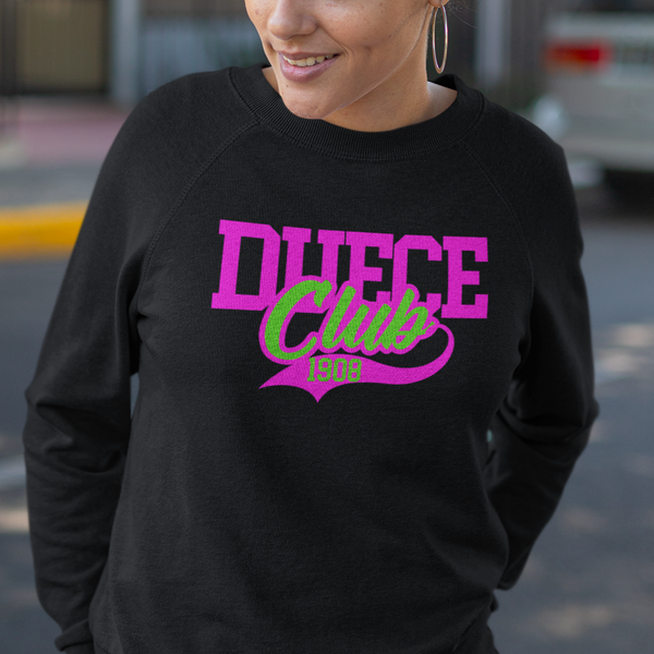 Alpha Kappa Alpha 1908 - Greek Line Number Club (Women's Sweatshirt)