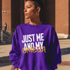 Just Me And My Omega (Women's Sweatshirt)
