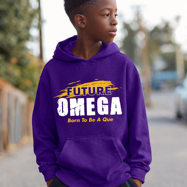 Future Omega NextGen (Purple Youth Sweatshirt/Hoodie) - Omega Psi Phi