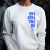 One Nine Two Oh (Embroidered) - Zeta Phi Beta 1920 (Women's Embroidered Sweatshirt)