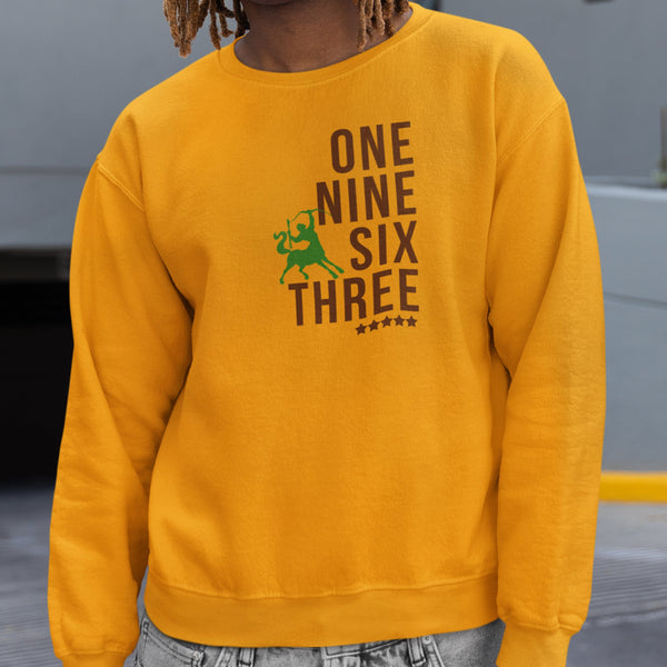 One Nine Six Three (Embroidered) - Iota Phi Theta 1963 (Men's Embroidered Sweatshirt)