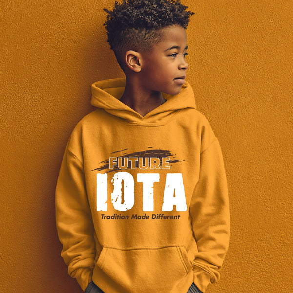 Future Iota NextGen (Gold Youth Hoodie) - Iota Phi Theta