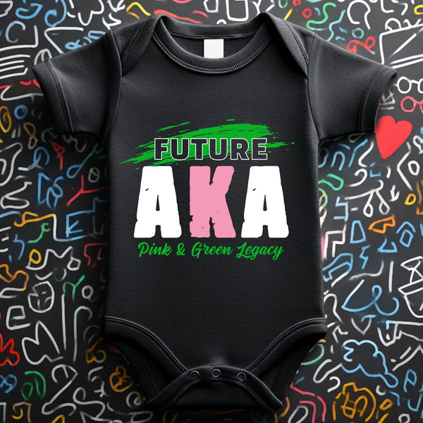Future AKA NextGen (Black Onesie) - Alpha Kappa Alpha