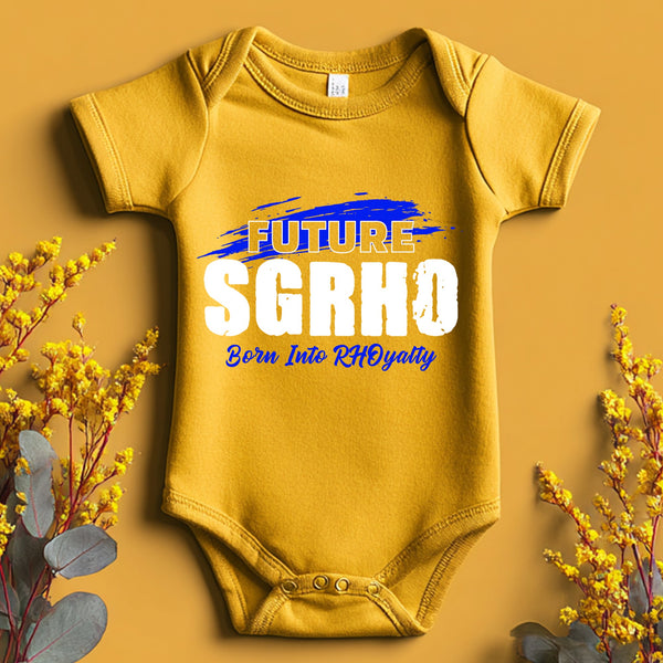 Future SGRHO NextGen (Gold Onesie) - Sigma Gamma Rho