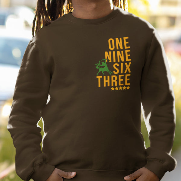 One Nine Six Three (Embroidered) - Iota Phi Theta 1963 (Men's Embroidered Sweatshirt)