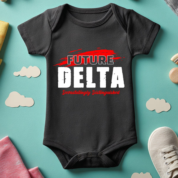 Future Delta NextGen (Black Onesie) - Delta Sigma Theta