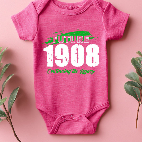Alpha Kappa Alpha 2-Pack v.2 (Onesie) - AKA Infant Bodysuit