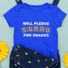 Will Pledge SGRho For Snacks (Onesie) - Sigma Gamma Rho