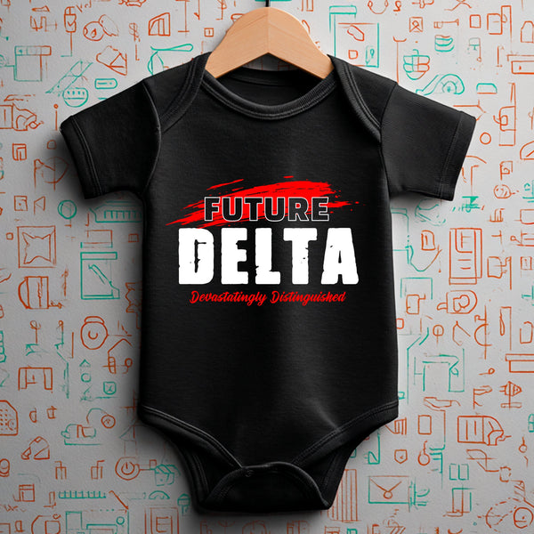 Future Delta NextGen (Black Onesie) - Delta Sigma Theta