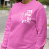 One Nine Oh Eight (Embroidered)- Alpha Kappa Alpha (Women's Embroidered Sweatshirt)