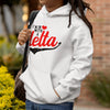 I'm In love With A Delta (Hoodie)