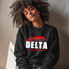 Future Delta NextGen (Black Youth Sweatshirt/Hoodie) - Delta Sigma Theta